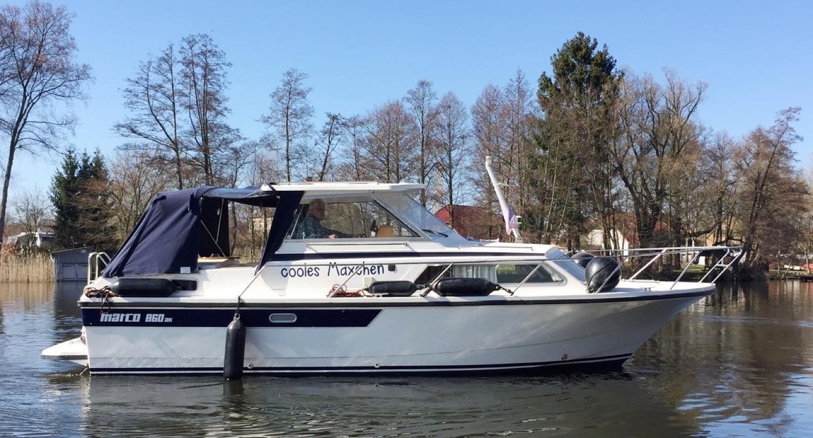 Hausboot cooles Mäxchen