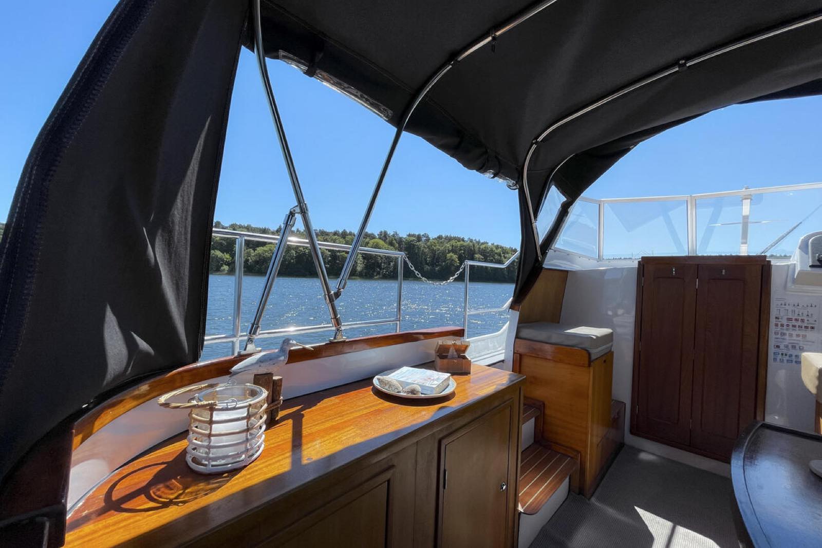 Hausboot B&B Niörd – an Bord