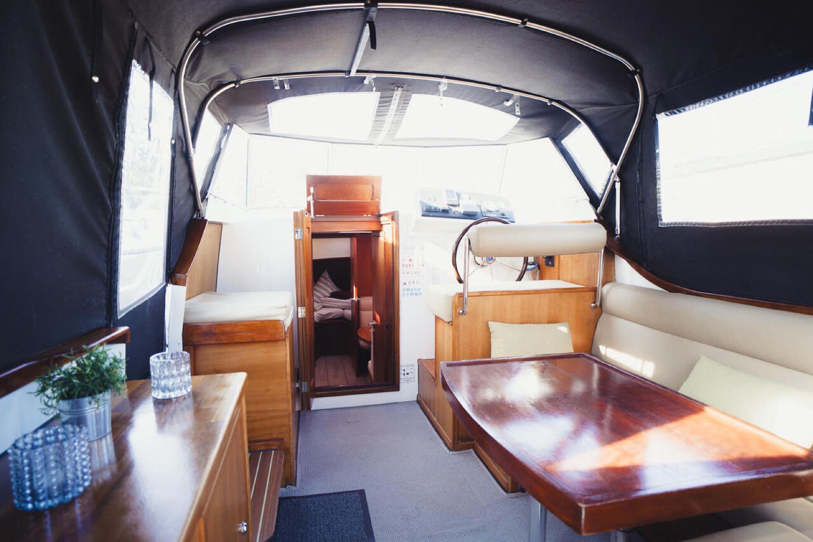 Hausboot B&B Niörd – an Bord