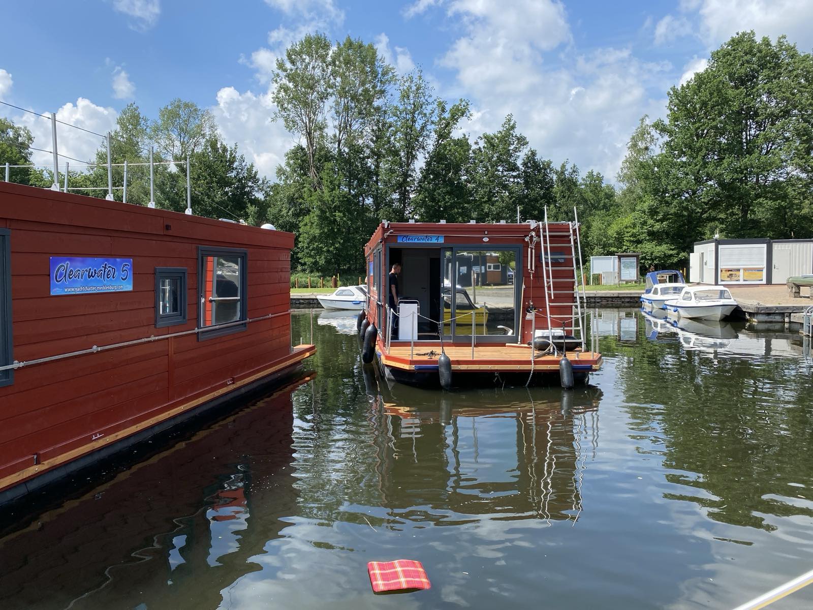 Hausboot CW 4 – an Bord