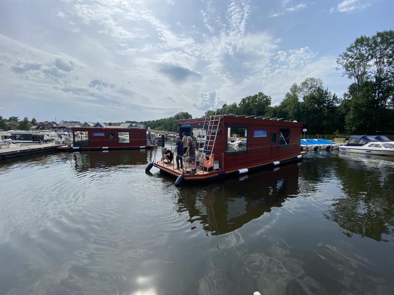 Hausboot CW 5 – an Bord