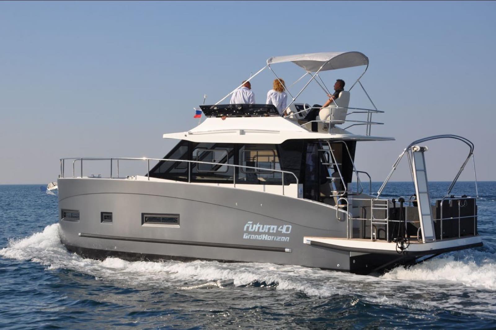 Hausboot dicker Max 2 – an Bord