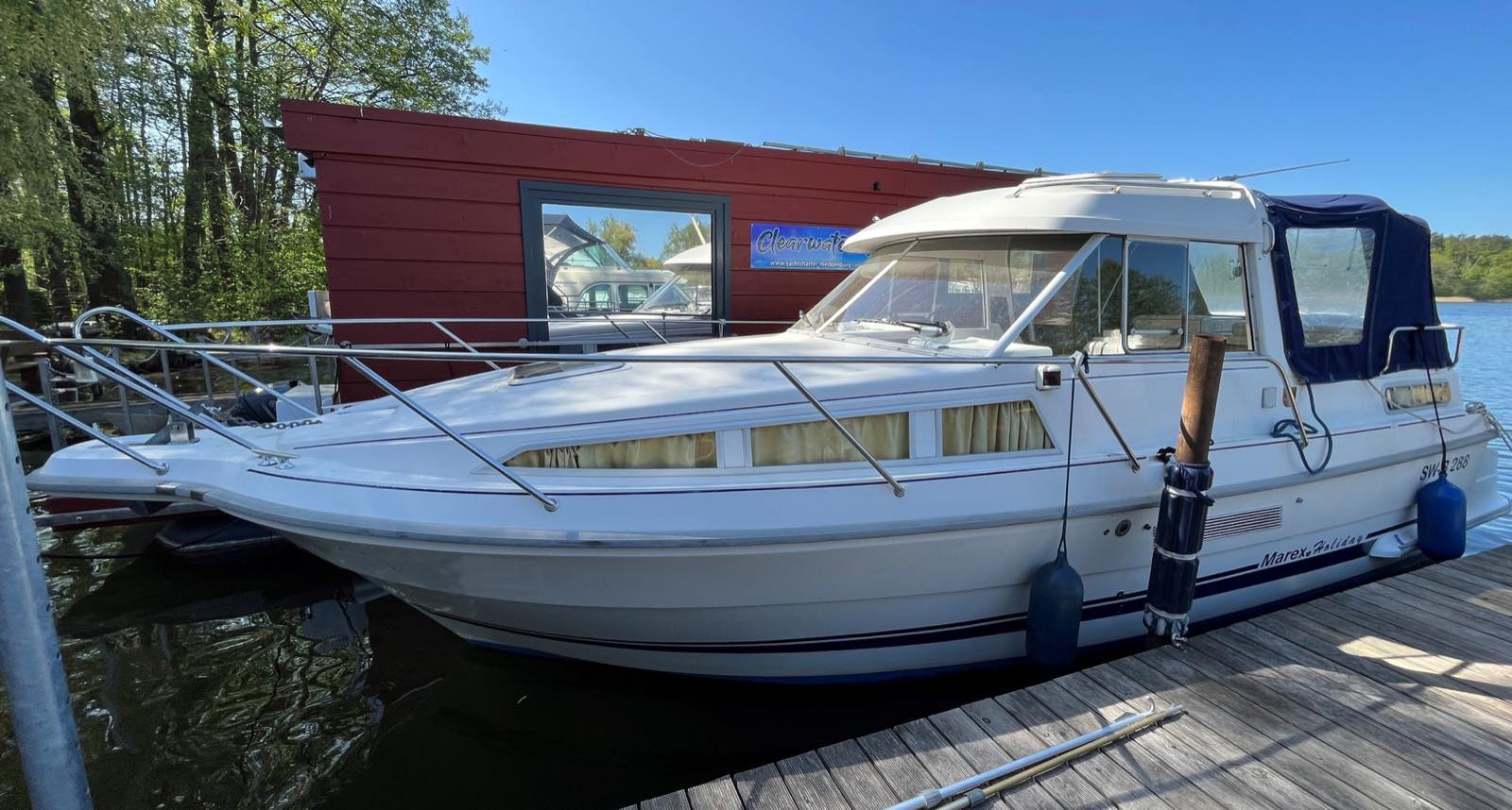 Hausboot feiner Max – an Bord