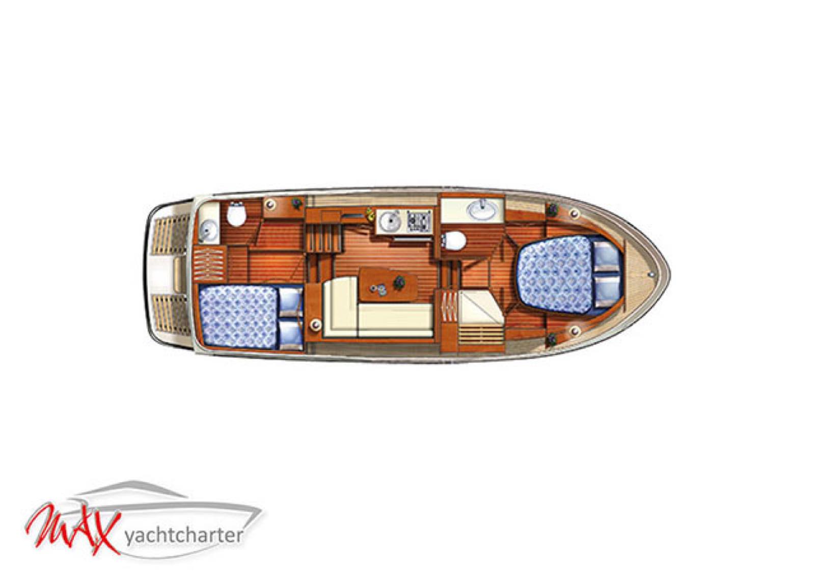 Hausboot großer Max – an Bord