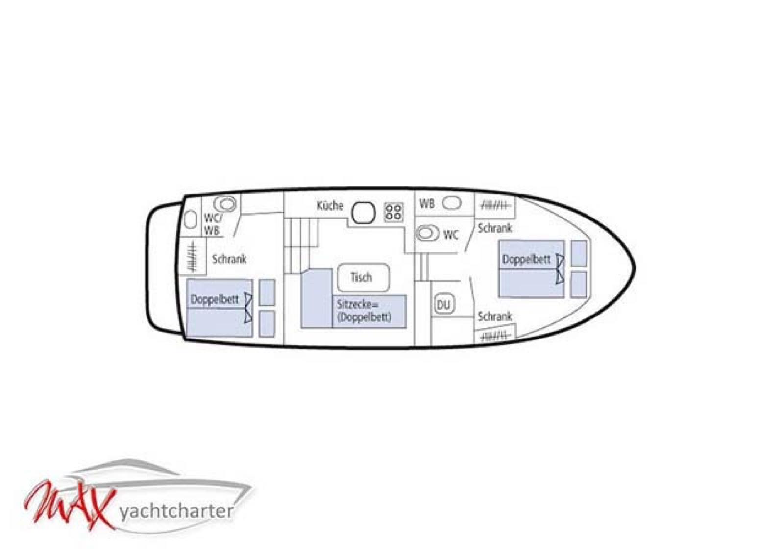 Hausboot großes Mäxchen – an Bord