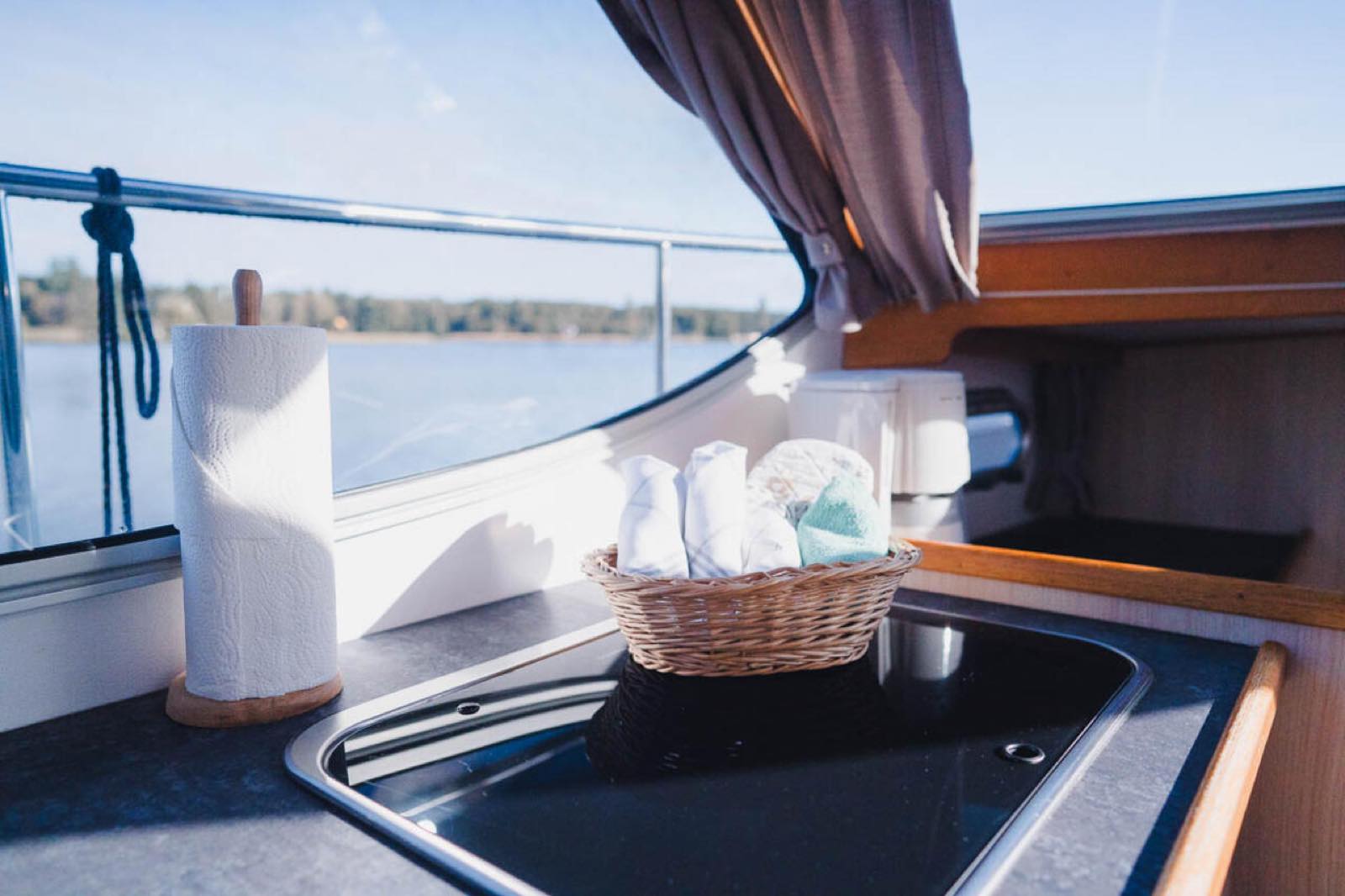 Hausboot Mon Amour – an Bord