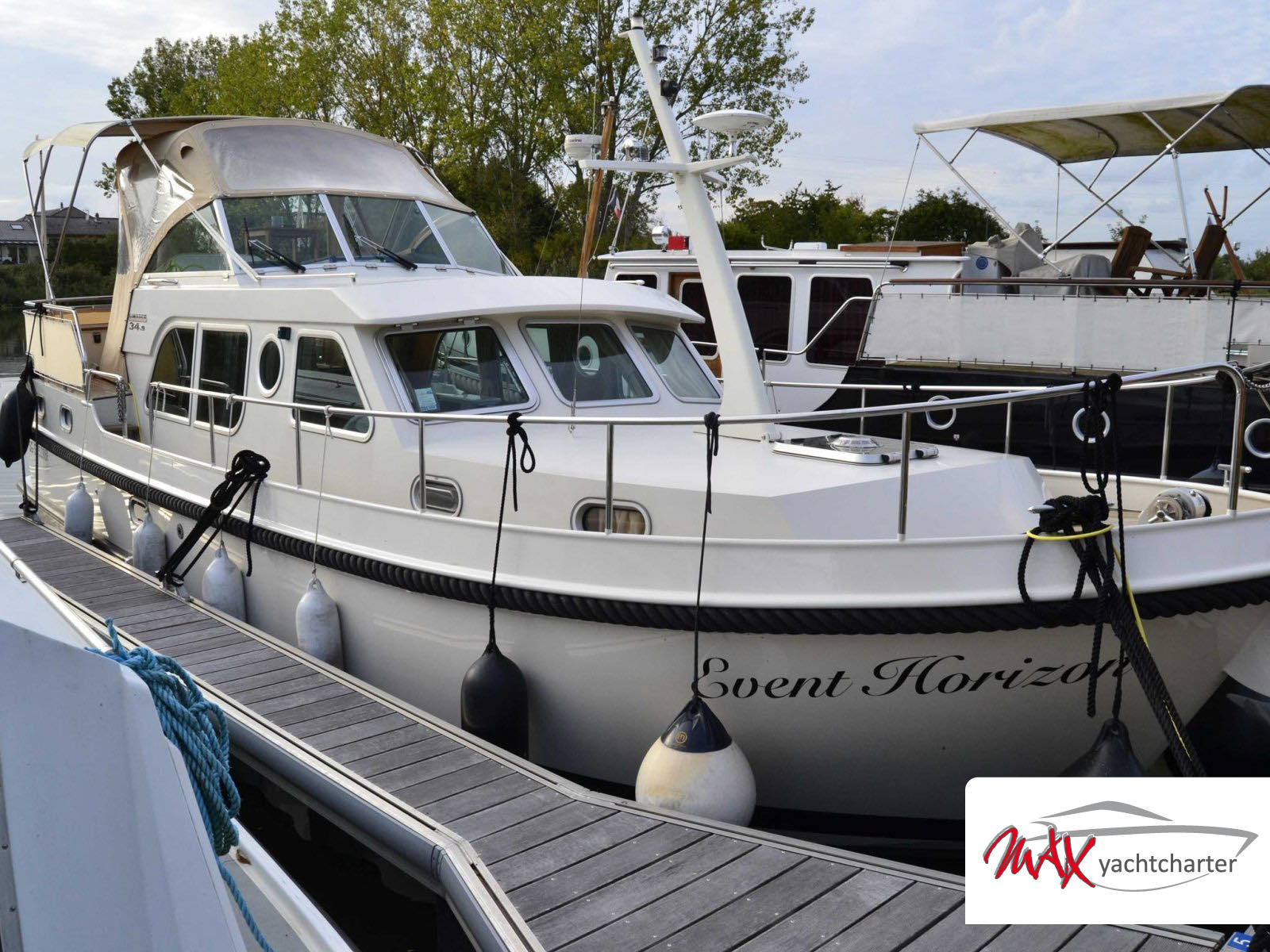 Hausboot schöner Max – an Bord