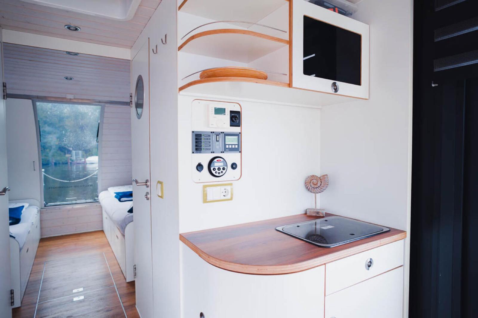 Hausboot Seeotter – an Bord