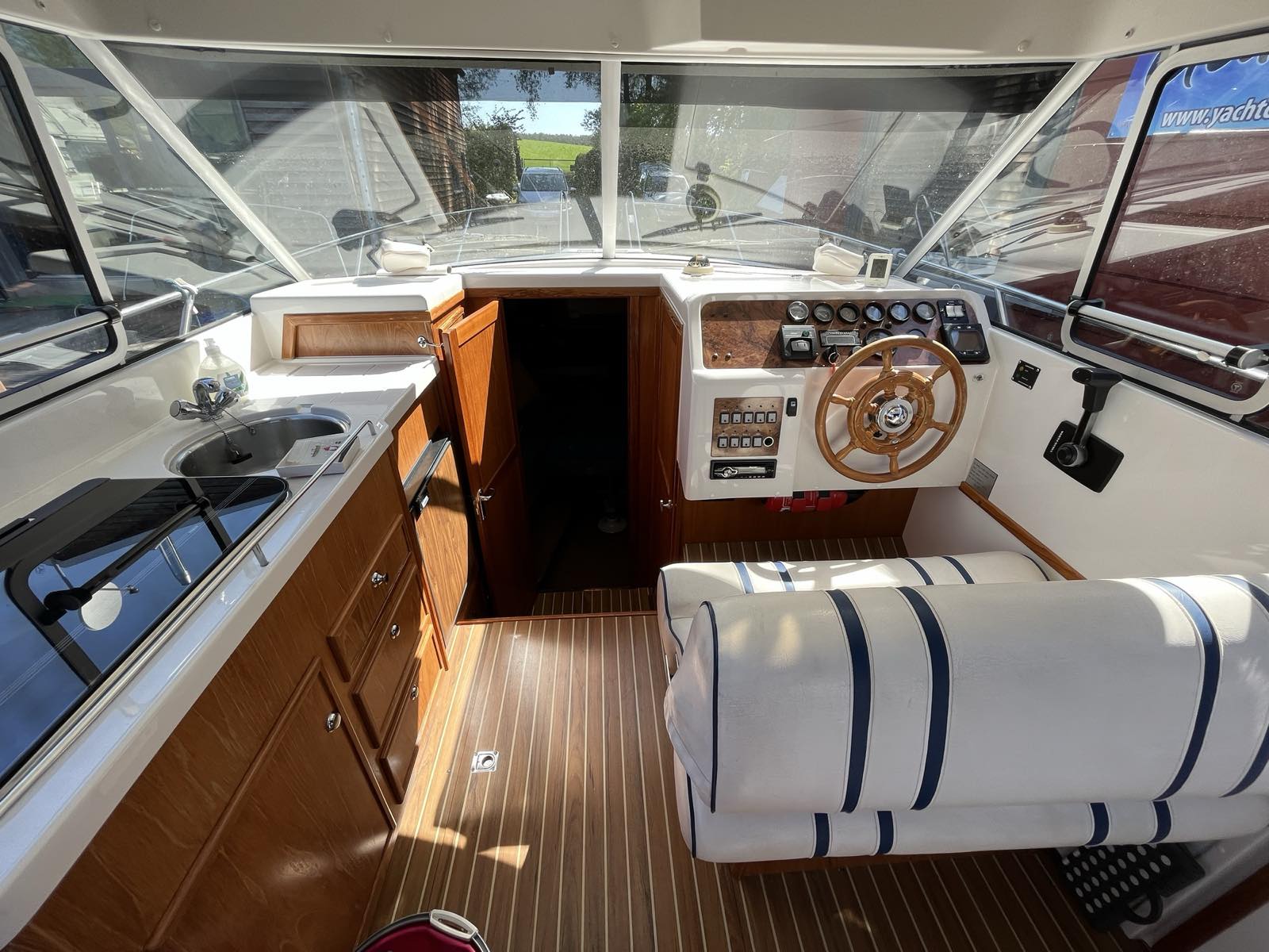 Hausboot starkes Mäxchen – an Bord