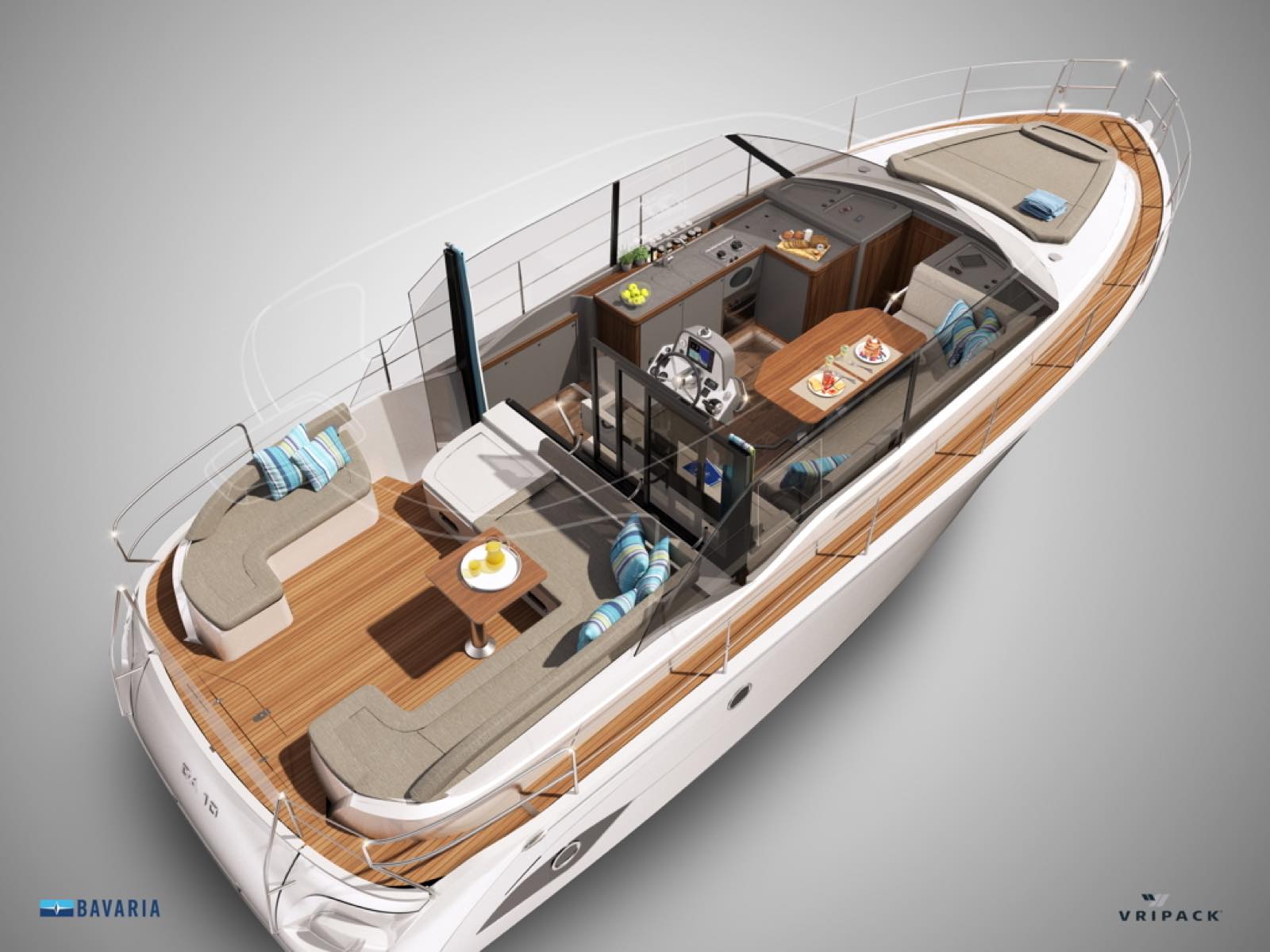 Hausboot toller Max – an Bord