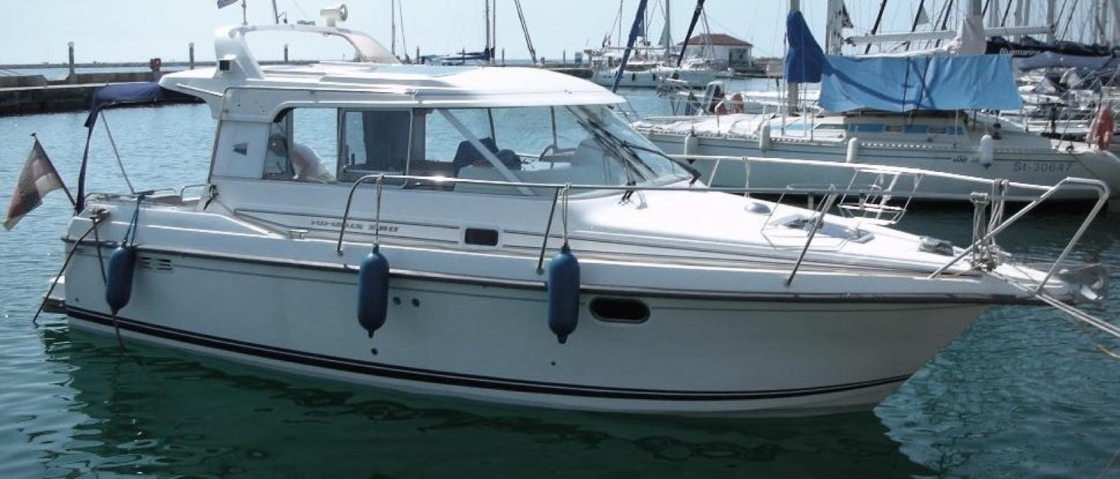 Hausboot wilder Max – an Bord