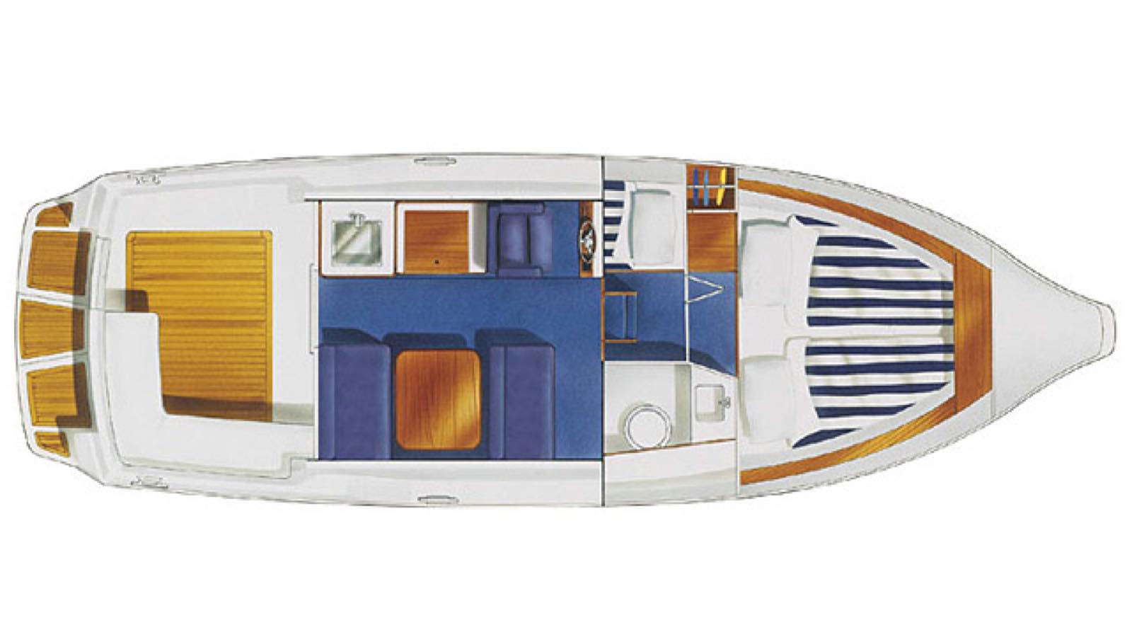 Hausboot wilder Max – an Bord