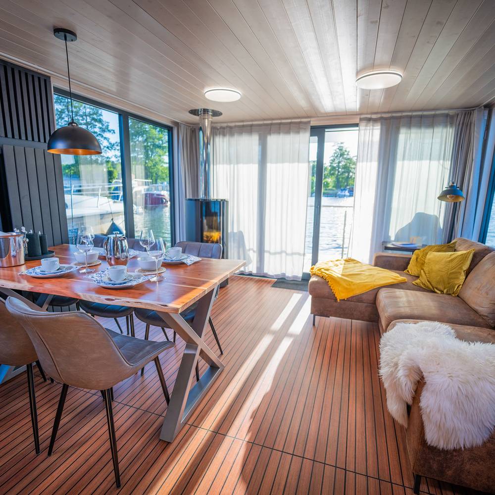 Salon mit Kamin